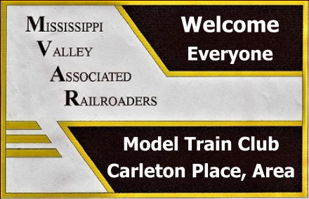 Welcome Everyone Model Train Club Carleton Place, Area