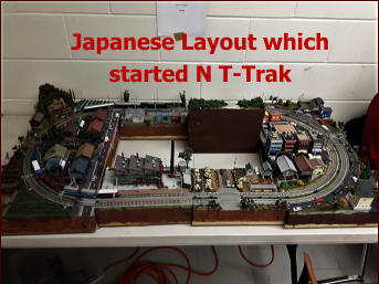 Japanese Layout which started N T-Trak